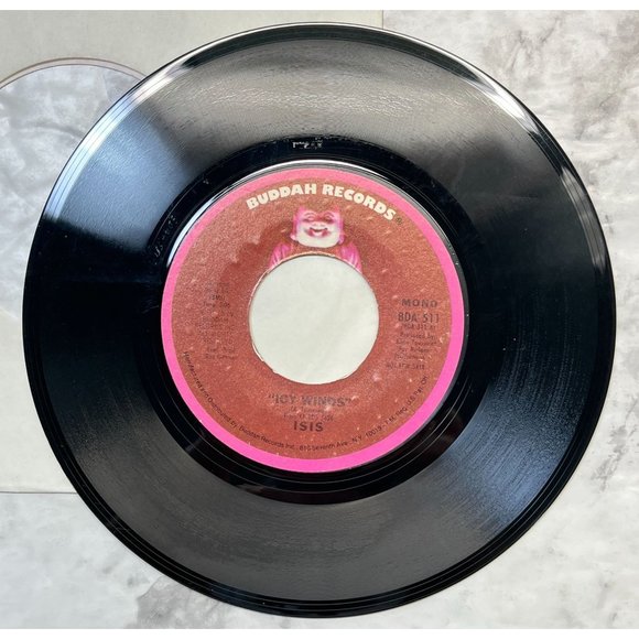 Isis Icy Winds 45 Funk Soul 1975 Buddah Records 511 - Picture 4 of 6